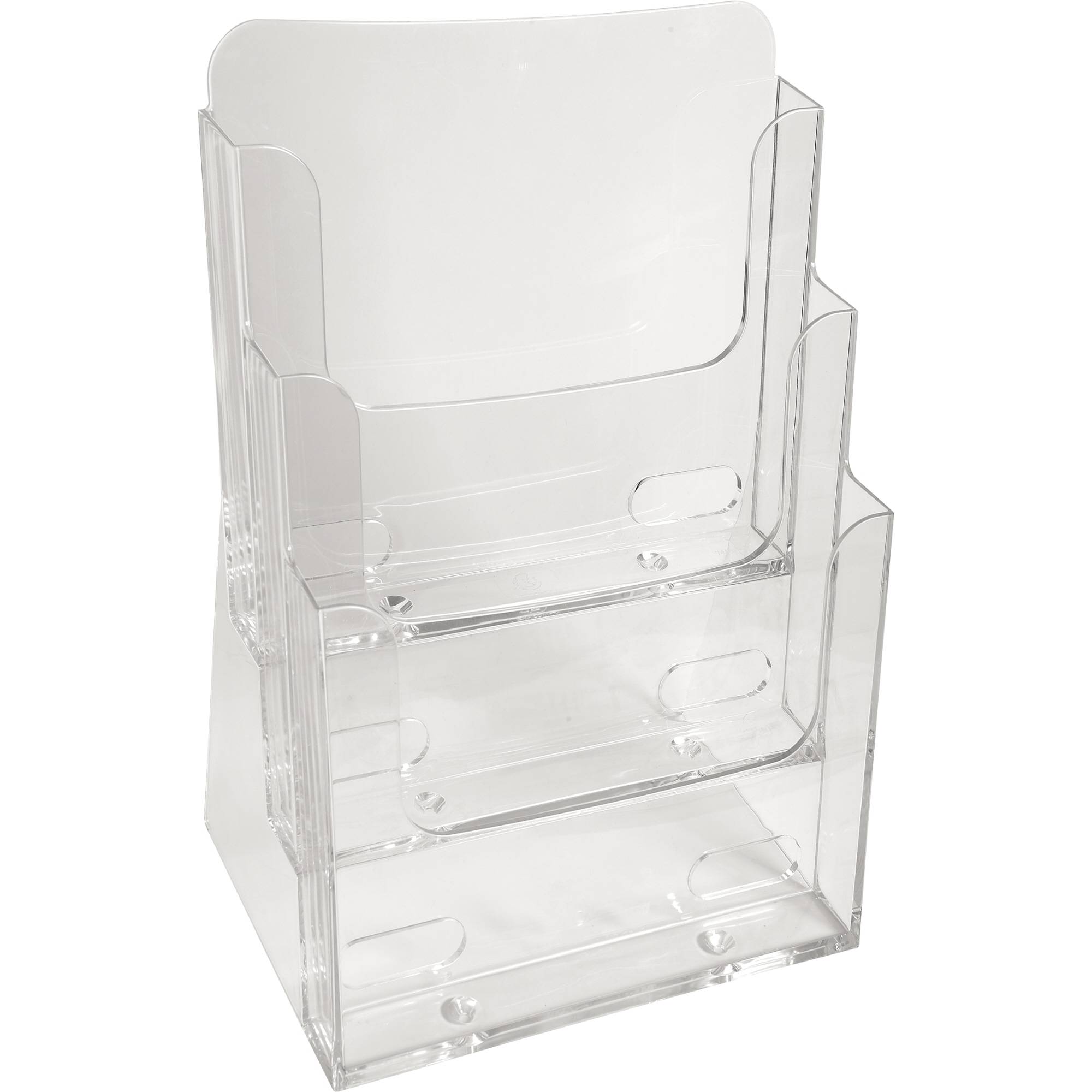 Présentoir distributeur de table 3 cases A4 Exacompta-0