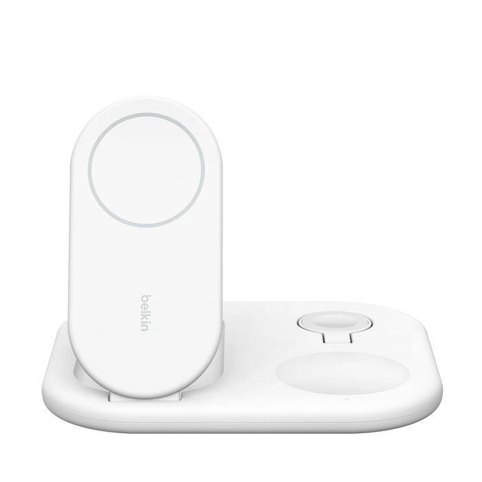 BELKIN BOOSTCHARGE Qi2 15w Magnetic 3in1 Stand White-0