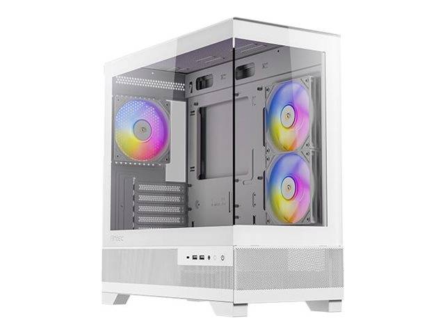 Antec CX500m ARGB, Mini Tower, PC, Blanc, ITX, micro ATX, Verre, Acier, 16,5 cm-0