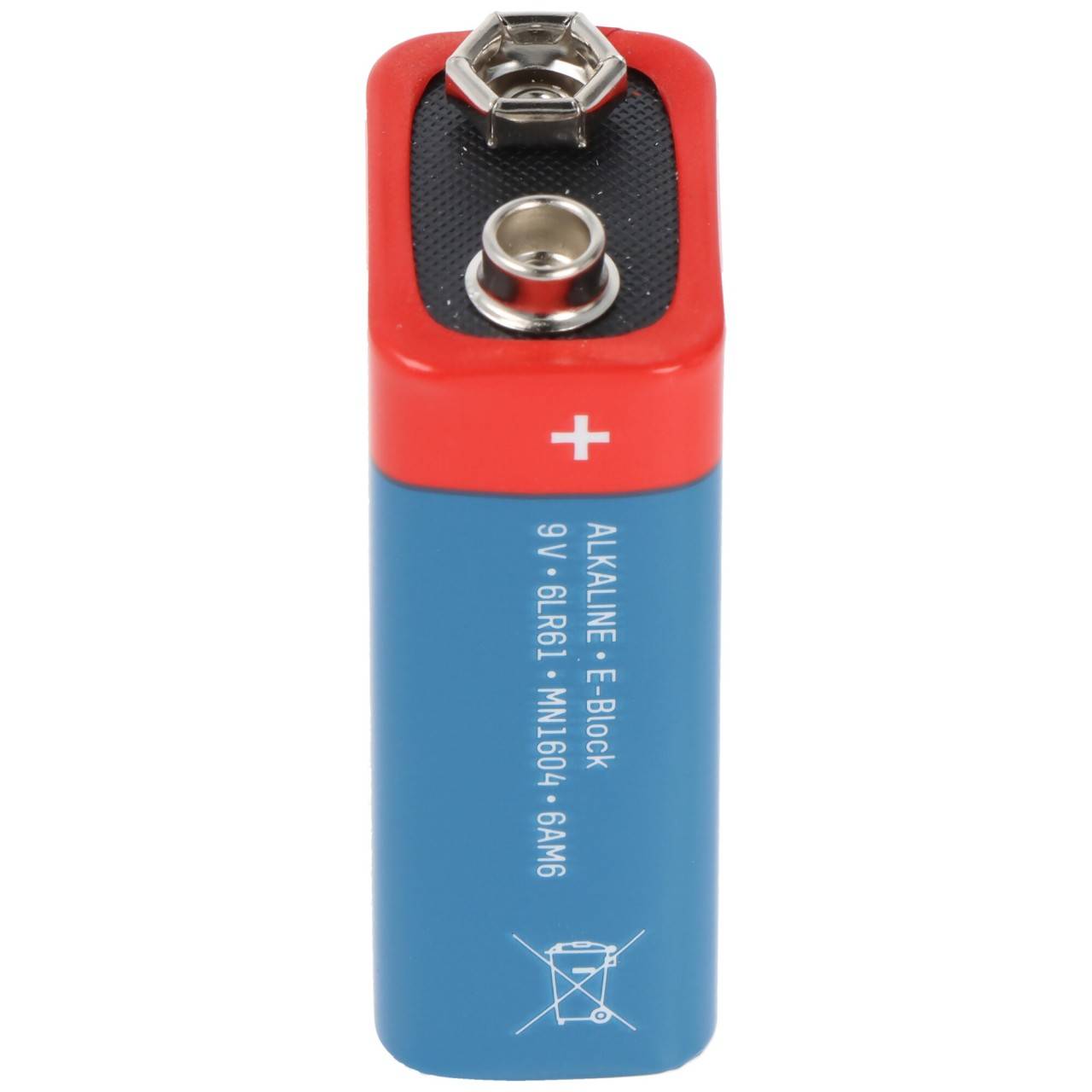 Pile alcaline 9 V Ansmann, bloc E, 6LR61, 1 blister papier-4
