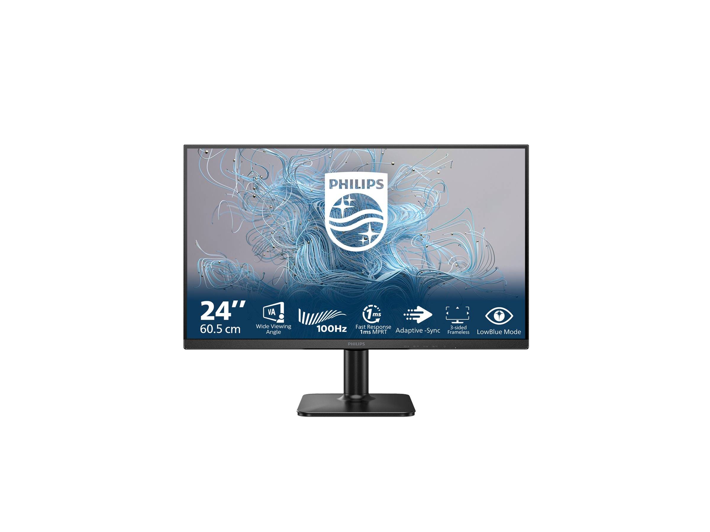 PHILIPS 24E2N1100LB/00 23.8p 1920x1080 100Hz HDMI D-Sub Black-0