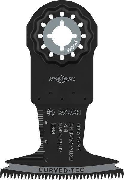 Lame de scie oscillante Pro AII 65 BSPIB Starlock bi-métal bois dur 65x40mm - BOSCH - 2608669082-4
