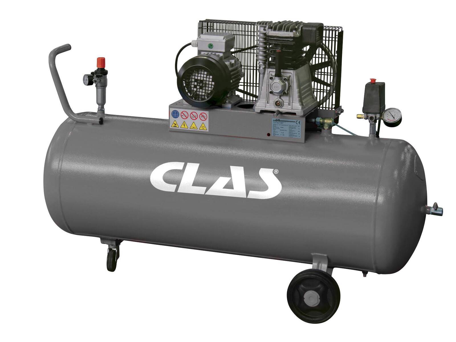 Compresseur d'air comprimé 100L 3CV 230V - OP 3600 - CLAS Equipements-0