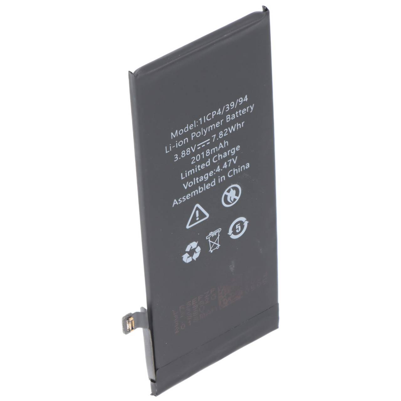 Batterie adaptée pour Apple iPhone SE 2022, Li-Polymer, 3.88V, 2018mAh, 7.8Wh, sans outils-2