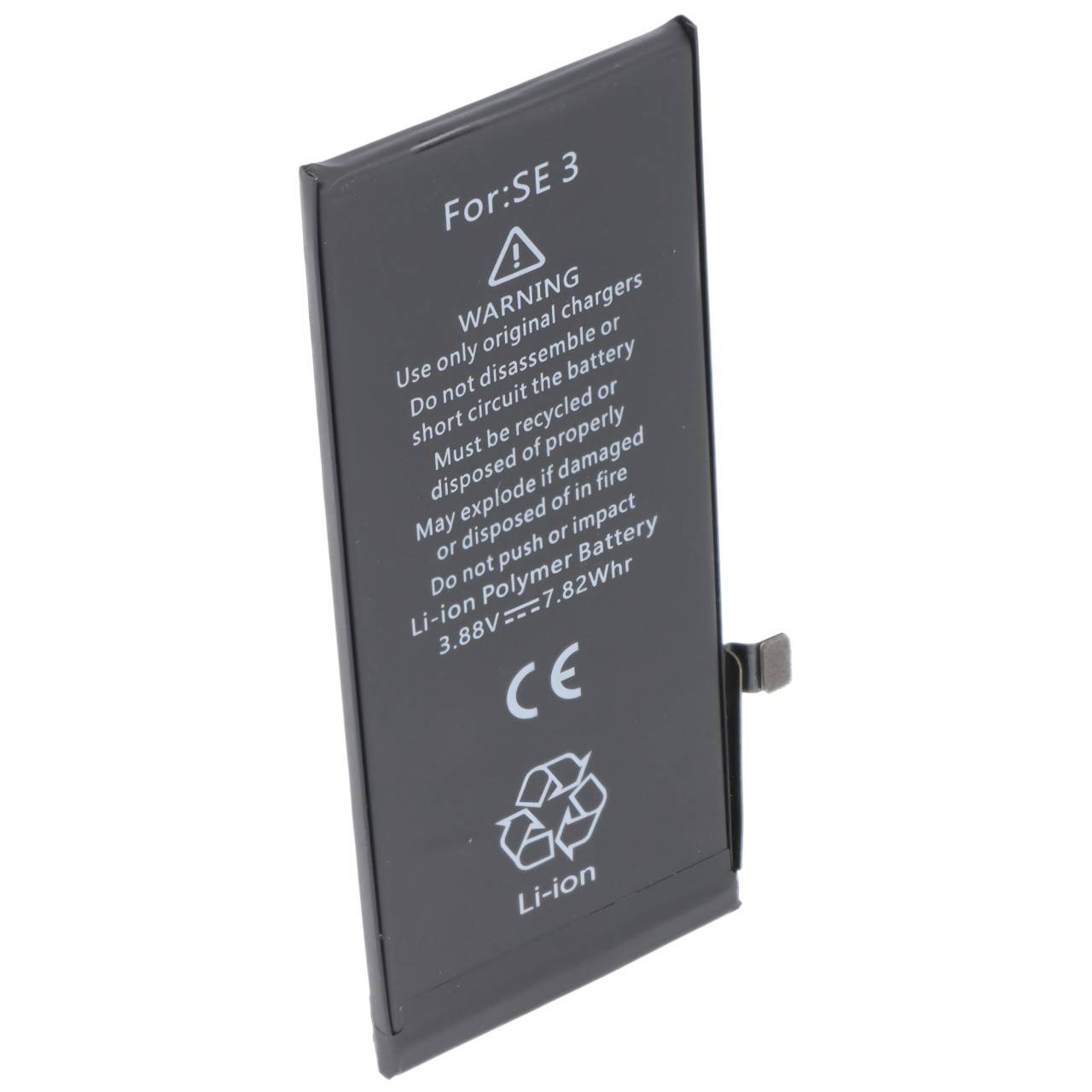 Batterie adaptée pour Apple iPhone SE 2022, Li-Polymer, 3.88V, 2018mAh, 7.8Wh, sans outils-3