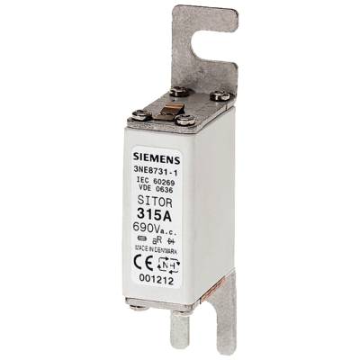 Siemens 3NE87251 Cartouche-fusible avec afficheur de sécurité mécanique Adapté pour (fusibles) Taille de fusible 000 - 4-0