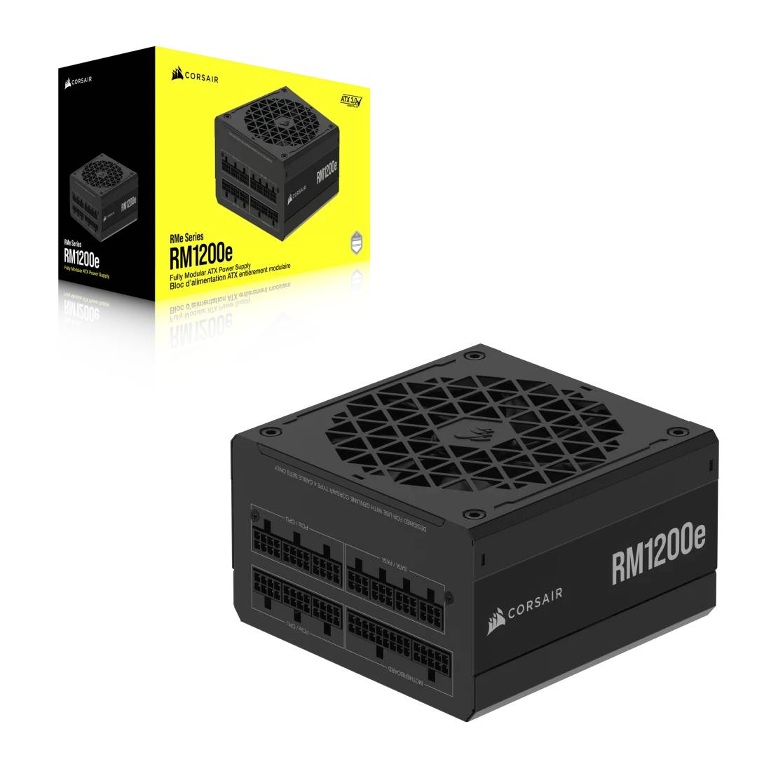 Corsair RMe Series RM1200e, 1200 W, 100 - 240 V, 47 - 63 Hz, 15 A, 150 W, 1200 W-1