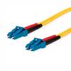 TELEGÄRTNER Cordon FO 2x E9/125 OS2, 1x LC Duplex - 1x LC Duplex, jaune, 3 m
