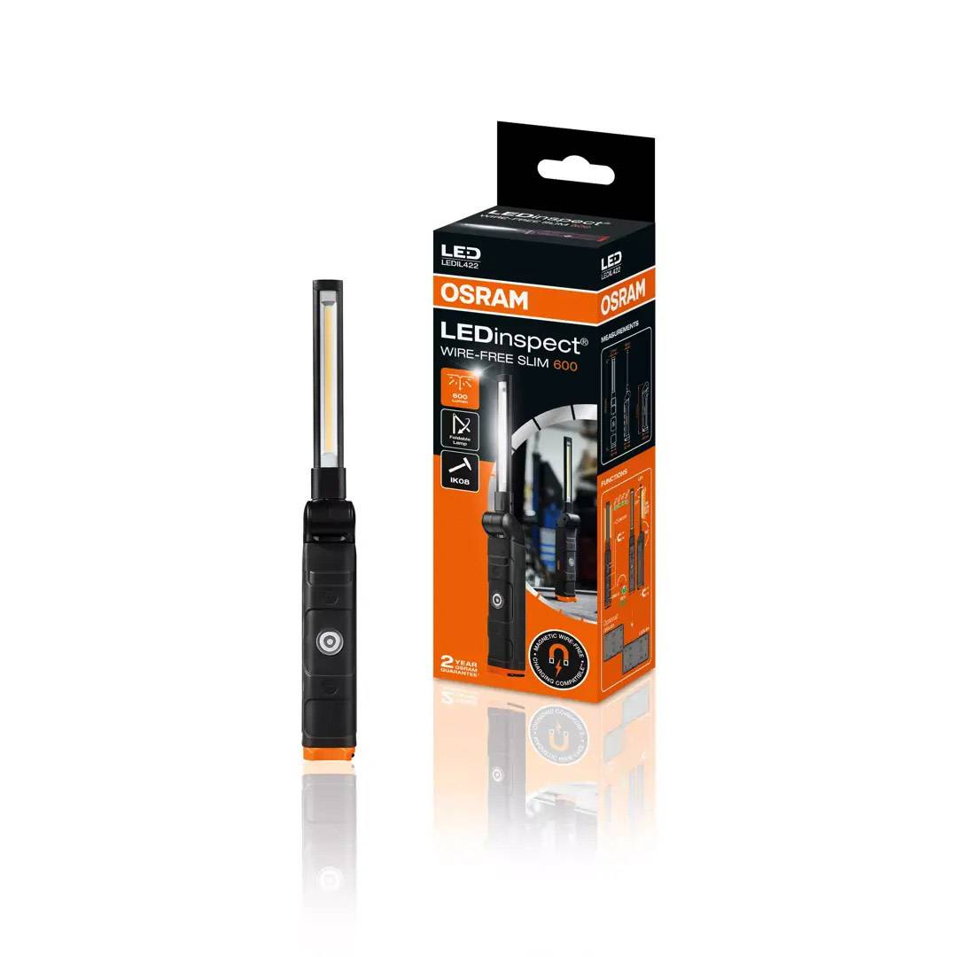 Lampe d'inspection LEDinspect WIRE-FREE SLIM 600 Osram LEDIL422-0