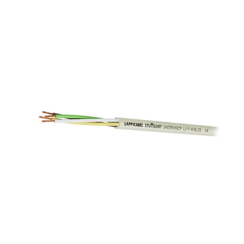 Ligne de données en PVC LAPP UNITRONIC LiYY 4x0,5 - 0028504-0
