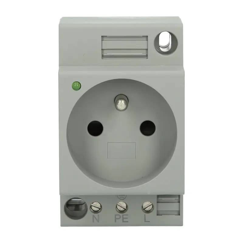 Prise pour armoire de distribution PHOENIX 0804018 - EO-E/UT/SH/LED-0