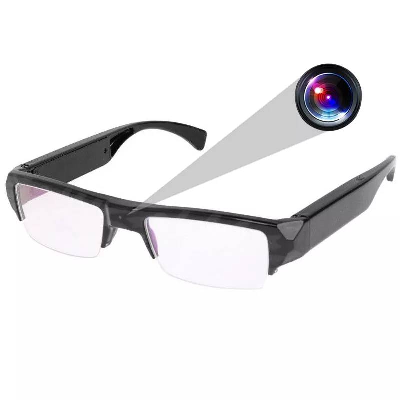 Lunettes Caméra Espion Mini Caméra Microphone Full HD 1080P 5Mp 30Fps Micro Sd + SD 4Go YONIS-0
