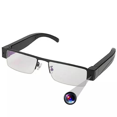 Lunettes Caméra 10 Mp Caméra Espion Full HD 90° 1080 P Android iOs + SD 64Go YONIS-0