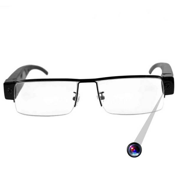 Lunettes de Vue Demi-Lune Caméra Espion HD 720P Vidéo Cachée Microphone Micro Sd YONIS