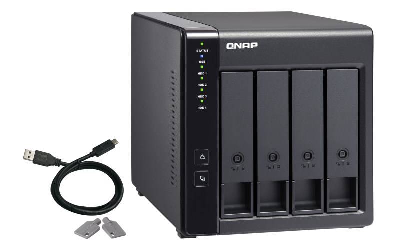 4bay 3.5" SATA HDD USBC Raid Expansion-10