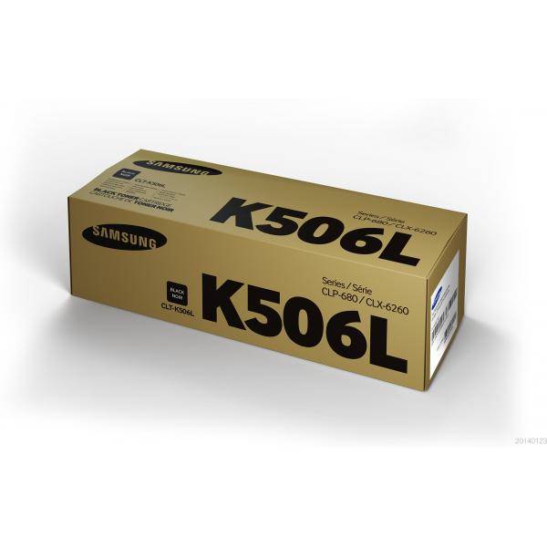 Samsung CLT-K506L Toner Noir (6000 pages), 6000 pages, Noir, 1 pièce(s)-1