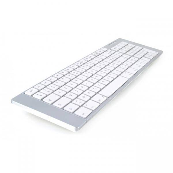 Mobility Lab ML300900 clavier, Taille réelle (100 %), Sans fil, Bluetooth, AZERTY, Argent-3