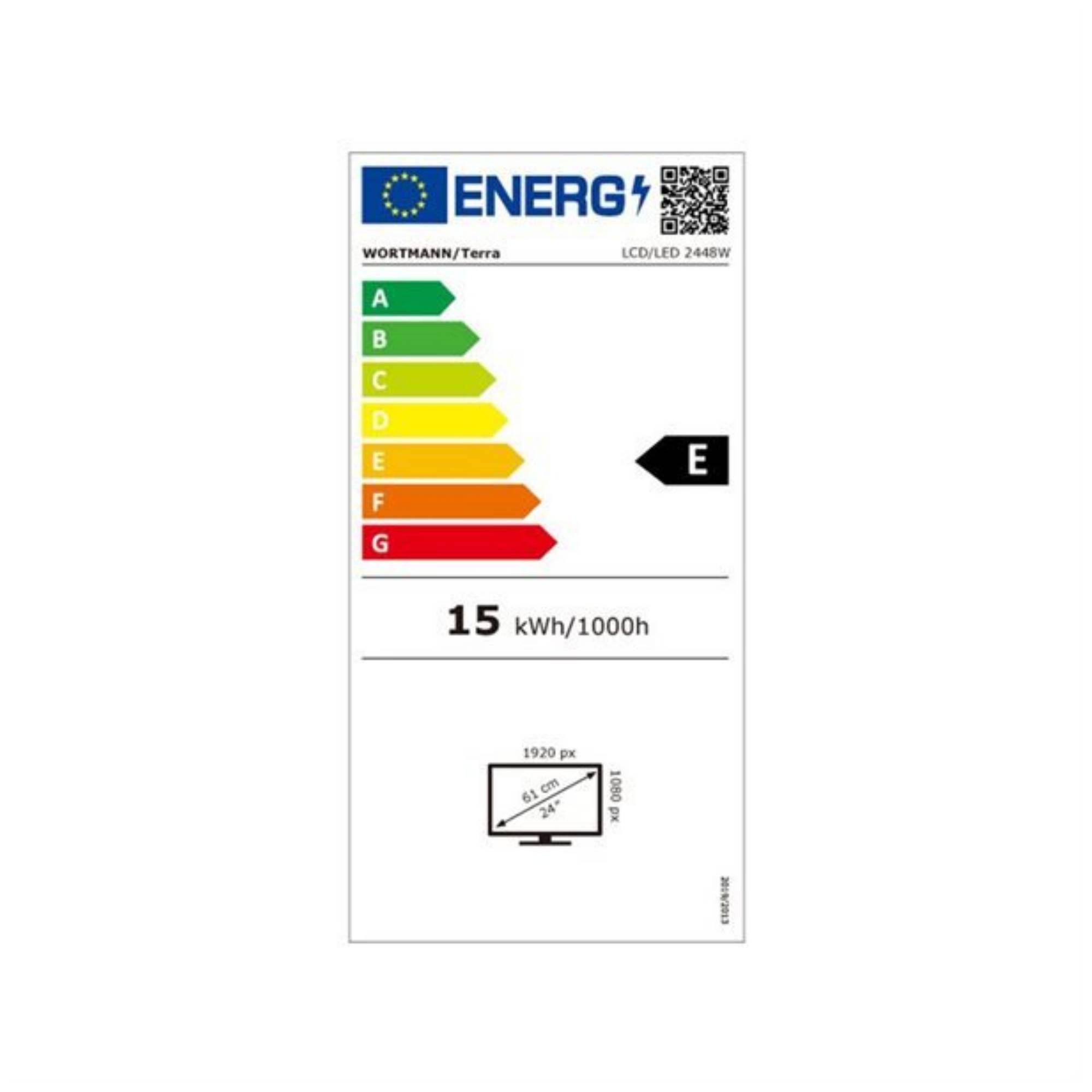 TERRA LCD/LED 2448W PV V4 schwarz HDMI/DP/USB-C/ GREENLINE PLUS, 60,5 cm (23.8"), Full HD, 5 ms, Noir-1