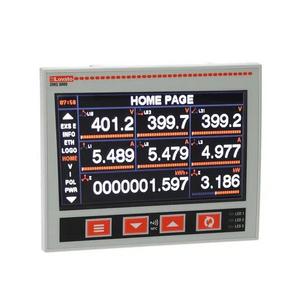 Analyseur de réseau Lovato Electric DMG8000