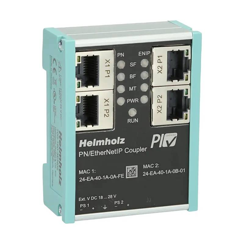 Coupleur PROFINET PN/EtherNetIP Helmholz 700-160-3EN02-0