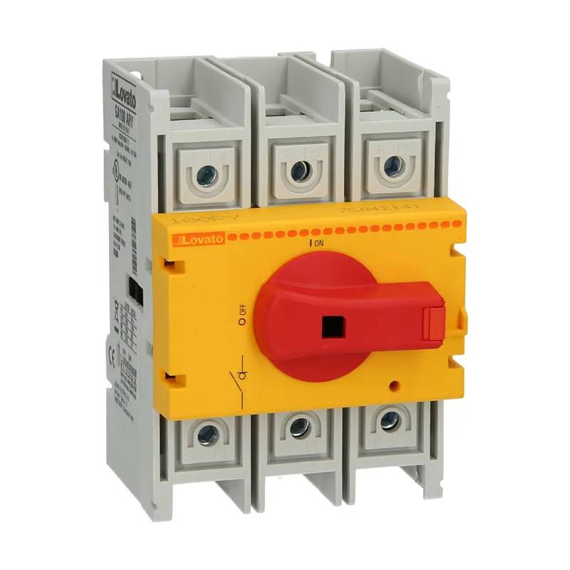 Interrupteur principal Lovato Electric GA100ARY-0