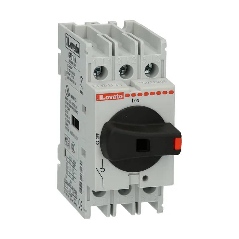 Interrupteur principal Lovato Electric GA016A-0