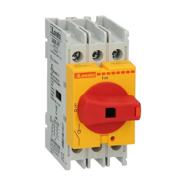 Interrupteur principal Lovato Electric GA040ARY