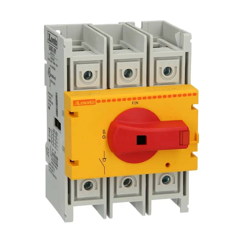 Interrupteur principal Lovato Electric GA063ARY-0