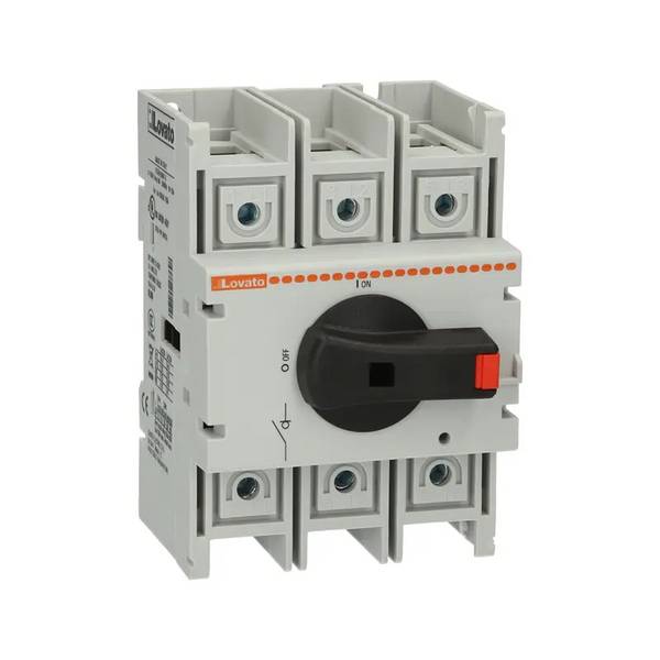 Interrupteur principal Lovato Electric GA125A