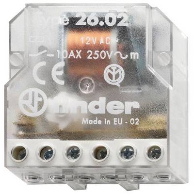 Télérupteur pour encastrement Finder 26.06.8.230.0000 2 NO (T) 230 V/AC 1 pc(s)-0