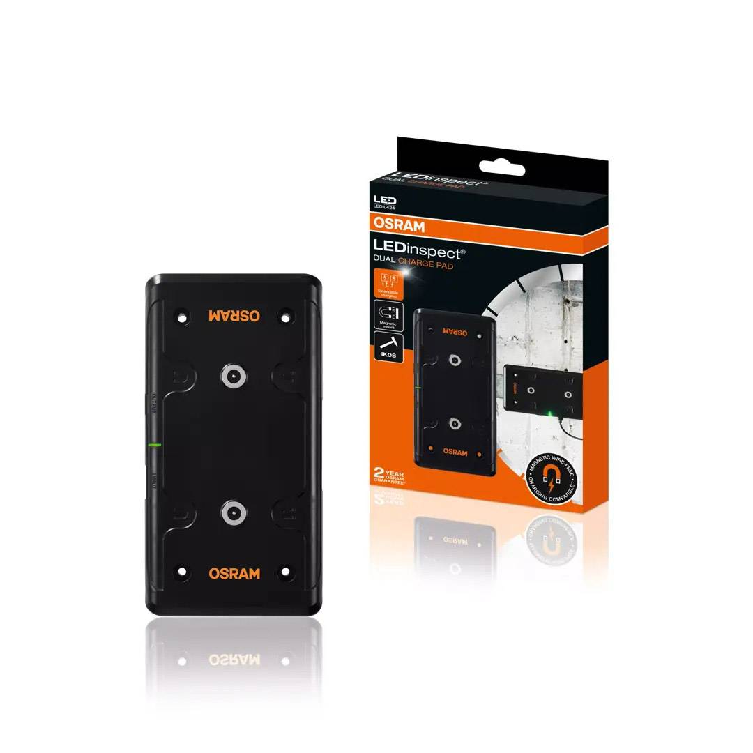 Station de charge Lampe inspection LEDinspect DUAL CHARGE PAD Osram LEDIL424-0
