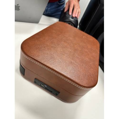 Platine vinyle portable multifonction Bluetooth rétro TD14-3