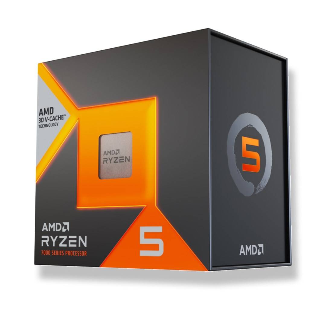 AMD Ryzen 5 7600X3D, AMD Ryzen™ 5, Emplacement AM5, 5 nm, Plateau, AMD, 7600X3D-0