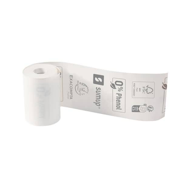 Bobines terminaux bancaires Exacompta 40762E - l 57 mm x L 9 m, Ø 30 mm - 1 pli(s) - paquet de 20