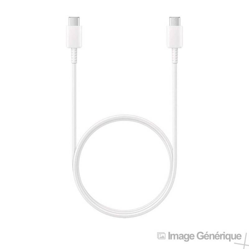 Samsung - Câble USB Type-C Vers USB Type-C - 1m - Blanc (En Vrac)-0