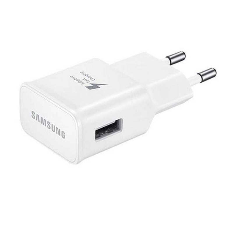 Samsung EP-TA20EWE - Adaptateur Secteur USB - 2A, 5V - Charge rapide - Blanc (En Vrac)-0