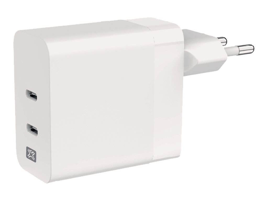 XTREMEMAC Chargeur double alimentation USB-C 65W - 100percent recyclé-0