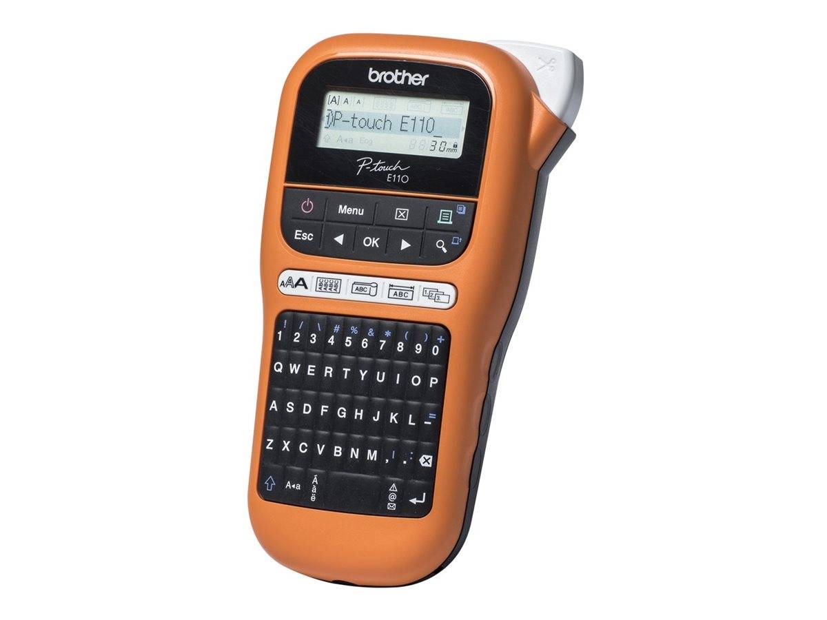 BROTHER PT-E110 Etiqueteuse portable pour les electriciens-1