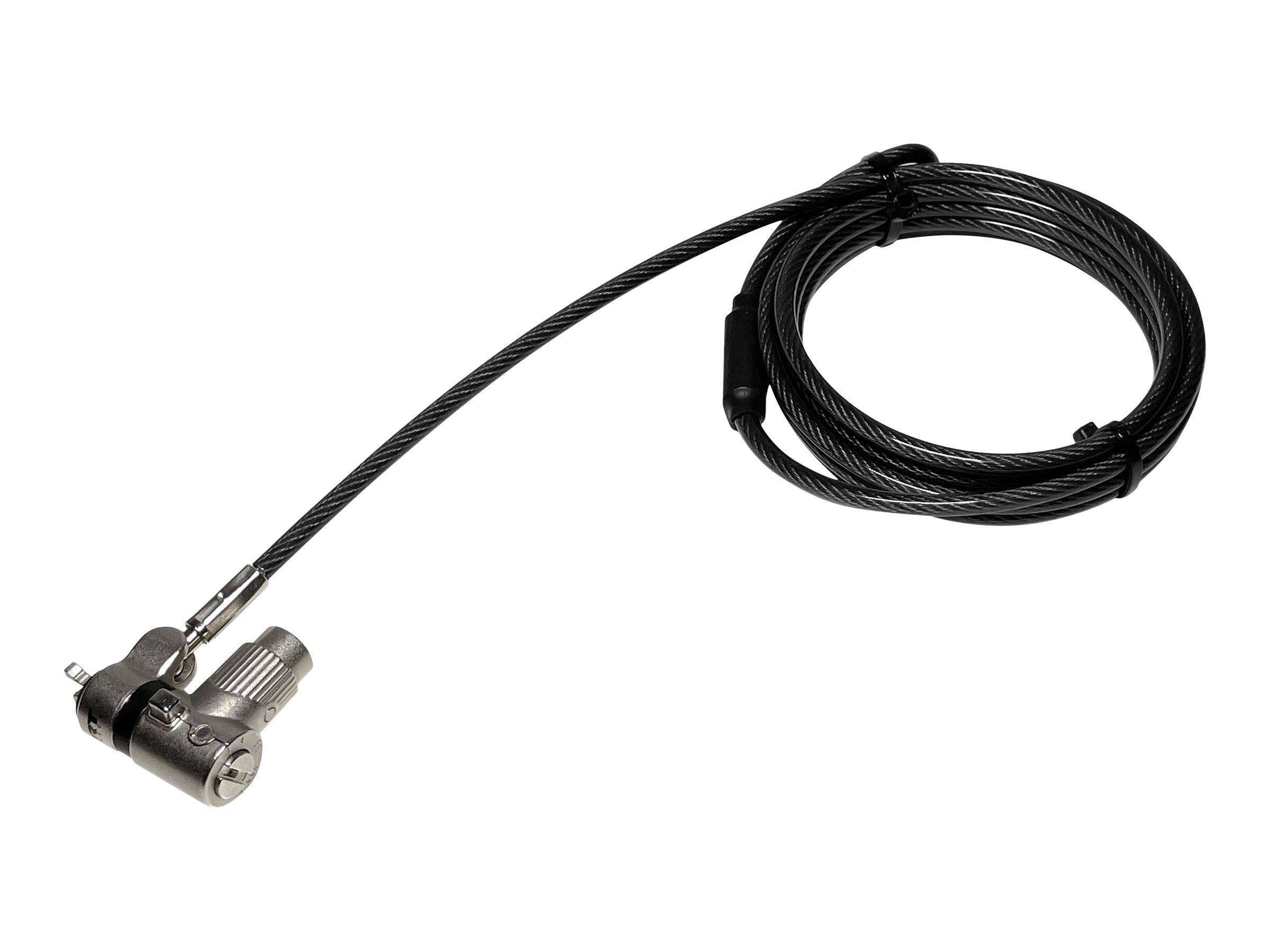 PORT DESIGNS Keyed Switchable Security Cable Lock All in one K-Lock/Noble Wedge/Nano-0