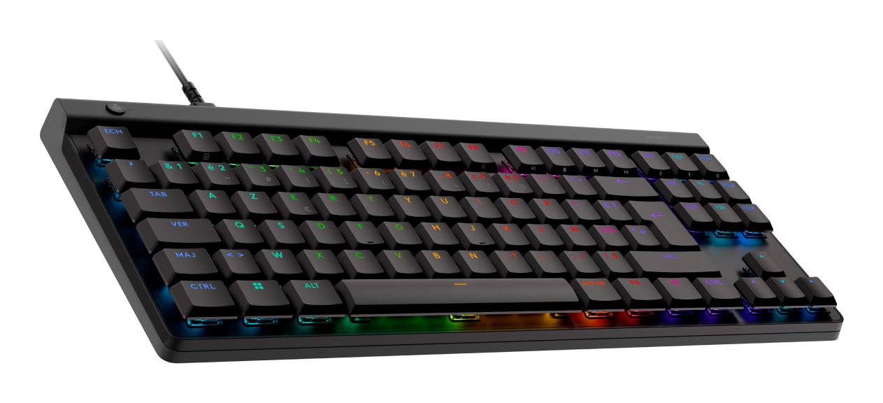 Logitech G G515, Avec fil, USB, Clavier mécanique, AZERTY, LED RGB, Noir-1