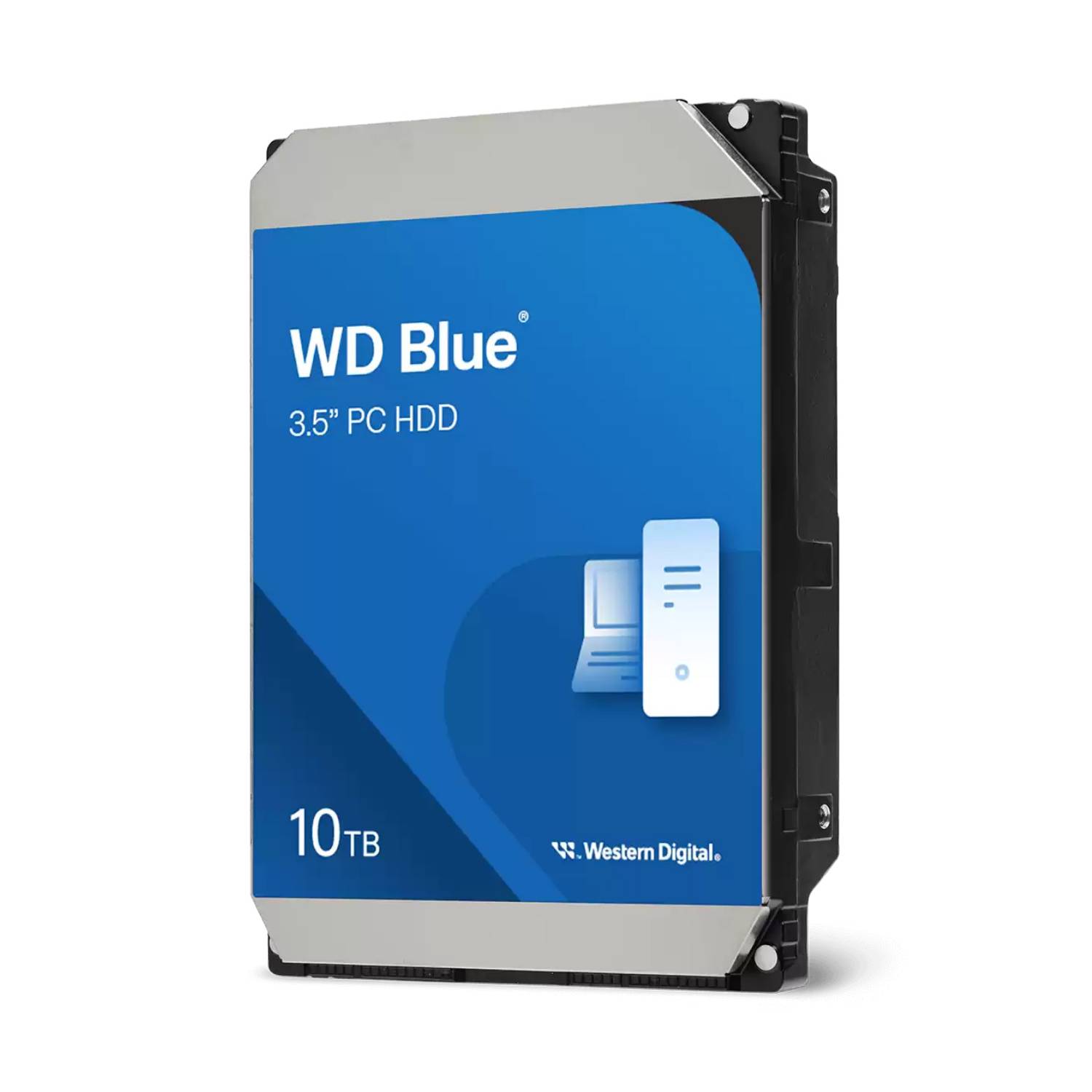 Western Digital Blue WD100EAGZ, 10 To, 7200 tr/min, 512 Mo, 3.5", Série ATA III-1