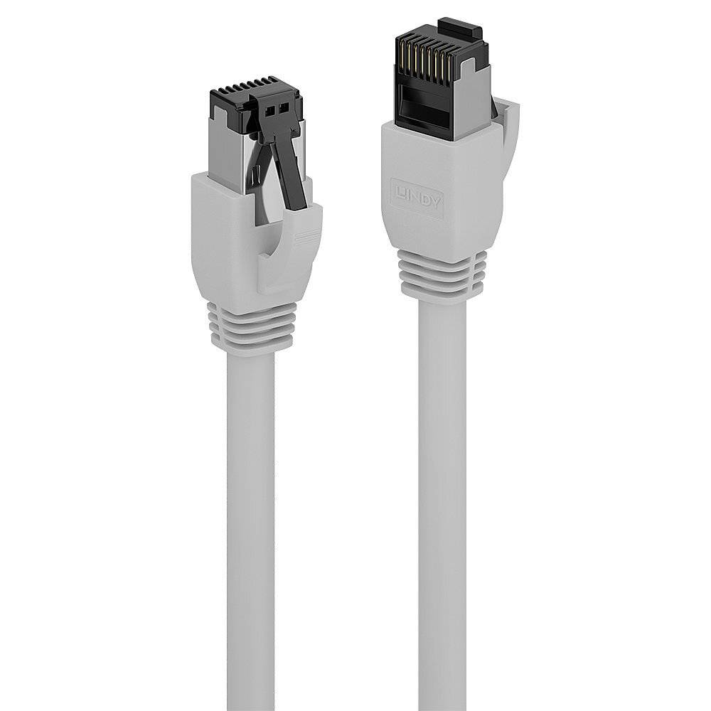 LINDY 47435 RJ45 Câble réseau, câble patch CAT 8.1 S/FTP 3.00 m gris 1 pc(s)-3