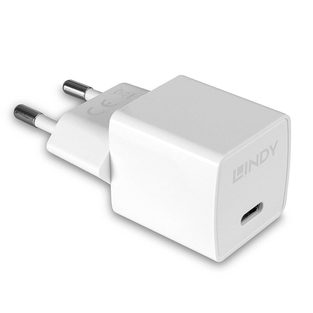 LINDY 20W Type C PD Charger EU Plug-5