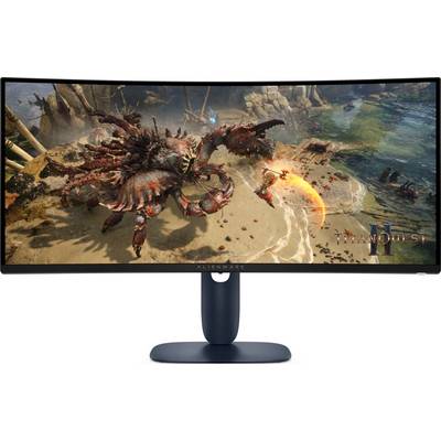 Alienware AW3425DWM, 86,4 cm (34"), 3440 x 1440 pixels, Wide Quad HD, LCD, 4 ms, Noir, Bleu-0