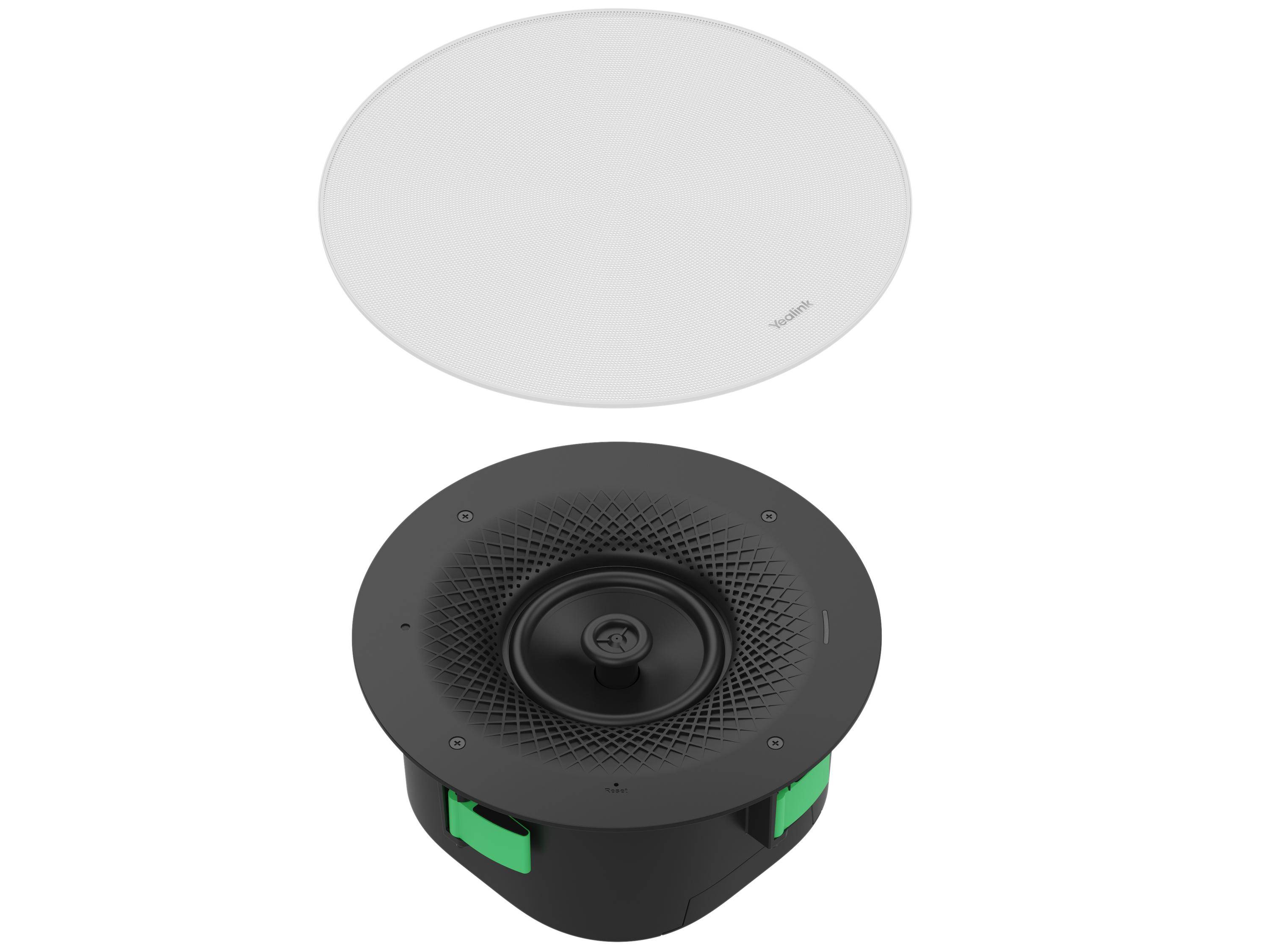YEALINK CMKit-121 CM20 Ceiling Microphone with Install accessories + 2x CS10 Ceiling Speaker with Install accessories +-3