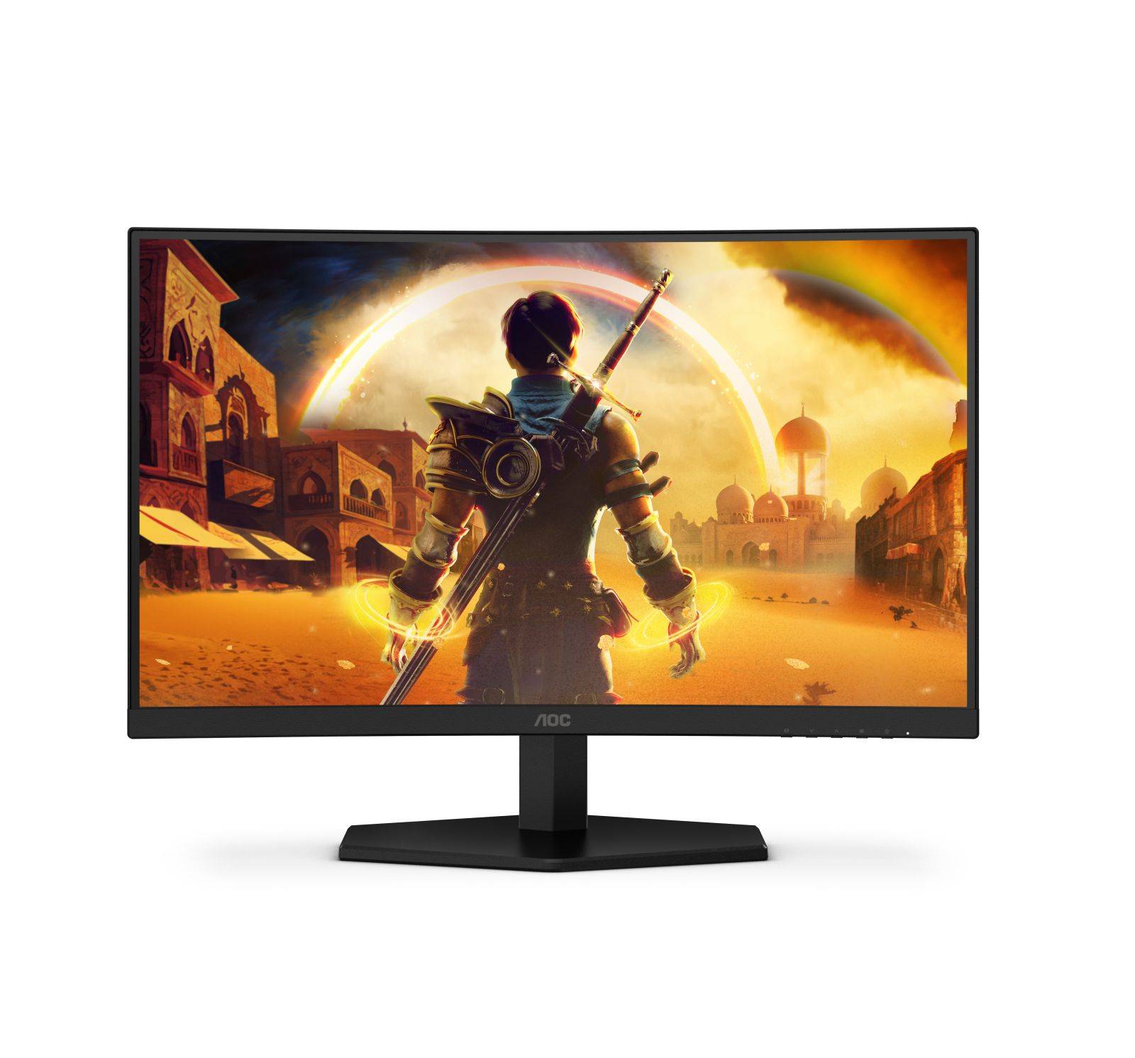 AOC G4 C24G42E, 59,9 cm (23.6"), 1920 x 1080 pixels, Full HD, LED, 4 ms, Noir, Rouge-1