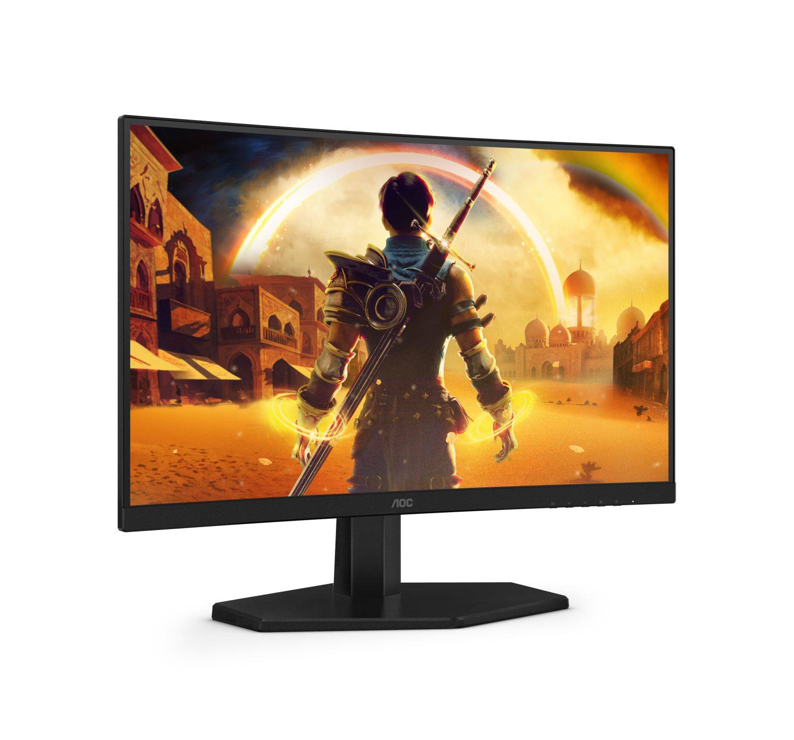 AOC G4 C24G42E, 59,9 cm (23.6"), 1920 x 1080 pixels, Full HD, LED, 4 ms, Noir, Rouge-2