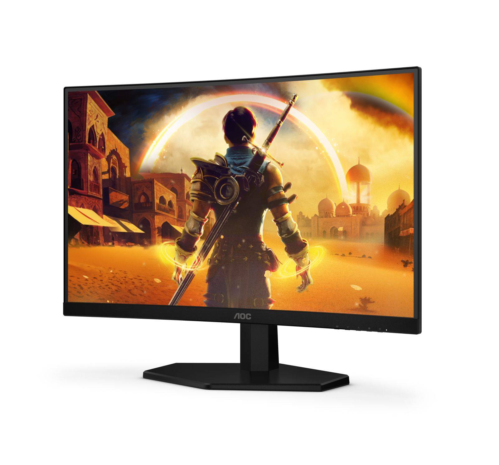 AOC G4 C24G42E, 59,9 cm (23.6"), 1920 x 1080 pixels, Full HD, LED, 4 ms, Noir, Rouge-3