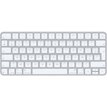 Apple Magic, Avec fil &sans fil, USB + Bluetooth, AZERTY, Blanc