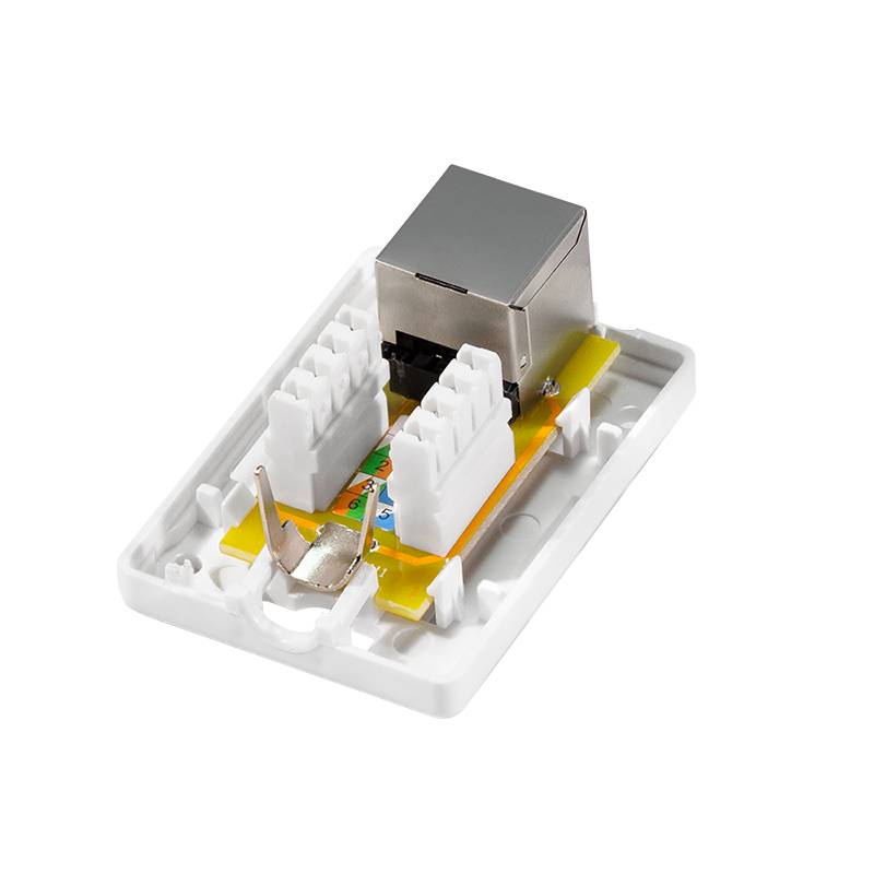 Boîtier Rj45 Surface Cat.6a Connectivité Blindée Haute Performance - Logilink-2